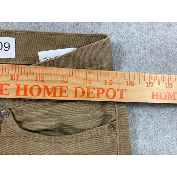 Naked & Selvedge Weird Guy Selvedge 5‎ Pocket Jeans (Men's 30x33) Beige - Picture 9 of 16